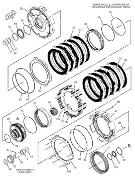 China 2346707 DISC-FRICTION Caterpillar parts 24H, 24M, 589, 824G, 824G II, 824H, 824K, 825G, 825G II, 825H, 825K, 826C, 826G, 826G II, 826H, 826K, 834B, 834G, 834H, 834K, 836, 836G, 836H, 836K, 980F, 980G, 980G II, 980H, 980K, 980K HLG, 980M, 98... for sale