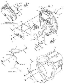 China 2100091 COVER Caterpillar parts 572R II, 583T, D6R III, D6T, D7R II, D8T for sale