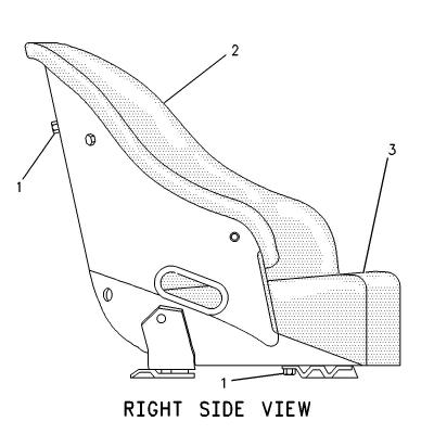 China 124-1853: Seat Assembly Caterpillar for sale