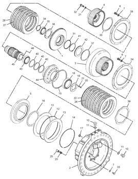 China 2559267 DISC-FRICTION Caterpillar parts D10N, D10R, D10T, D10T2, D9R for sale