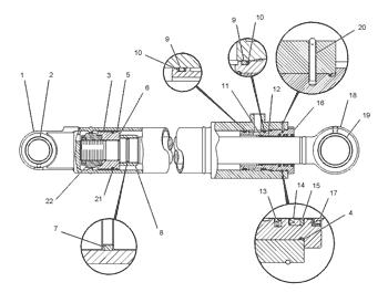 China 0931629 RING Caterpillar parts 311, 312, E110B, E120B, E140, E180, E70B for sale