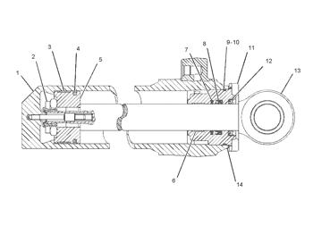 China 1696947 NUT Caterpillar parts 416C, 416D, 420D, 424D, 426C, 428C, 428D, 430D, 432D, 436C, 438C, 438D, 442D, 446B, 446D for sale