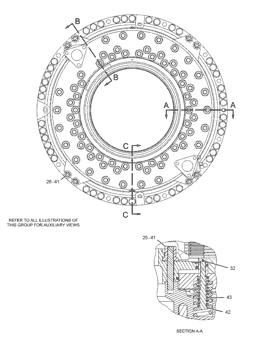 China 1981137 DISC-FRICTION Caterpillar parts 784B, 784C, 785B, 785C, 789B, 789C, 793B, 793C for sale