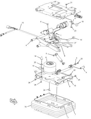 China 273-5914: Suspension Assembly-Seat Caterpillar for sale