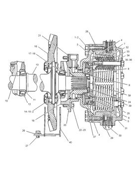 China 2559268 DISC-FRICTION Caterpillar parts for sale