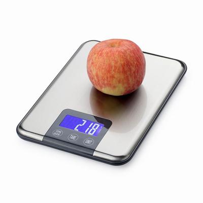 China Kitchen Scales CX-150 5kg/1g Stainless Steel Food Scale Digital Kitchen Electronic Kitchen Scale Scale for sale