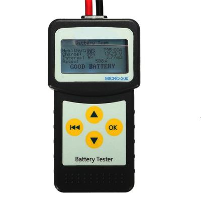 China Original Battery Car 12V Battery Tester Micro-200 High Capacity Tester For Freeze Flood for sale