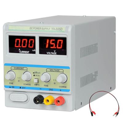 China High Reliability YH-305D 30V 5A Digital Adjustable DC Power Supply Regulated DC Power Supply For Lab for sale