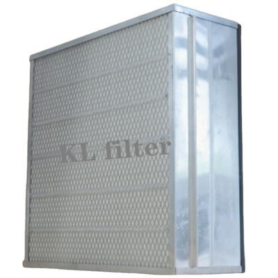 China Dust Collection System Hoods 99.99% Laminar Airflow High Capacity Deep Pleat HEPA Filter H13 for sale