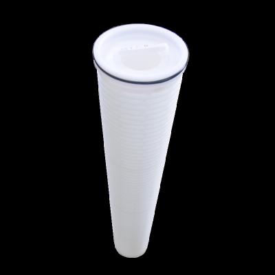 China Liquid Filtration 20 40 Inch Pleated 60 PP High Flow Water Filter Cartridge for sale