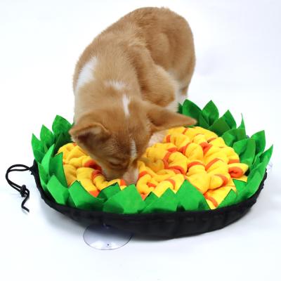 China Wholesale Viable Indoor Pet Training Mat Antislip Mat Slow Feeder Dog Bowl Dog Sniff Protection for sale