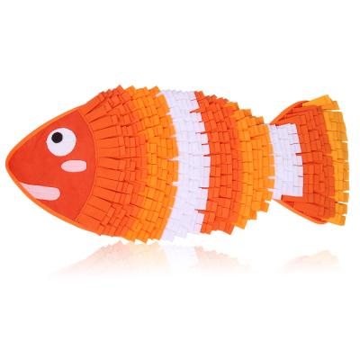 China Hot Sale Viable Wholesale Toy Felt Feeding Fish Sniffing Pet Fun Protection Dog Nose Training Sniffing Protection for sale