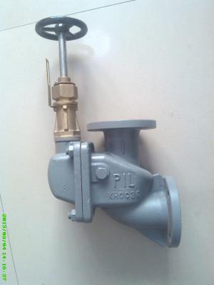 China Marine Cast Steel Screw-down Vertical / ANGLE Storm Valve JIS F3060 5K/10K for sale