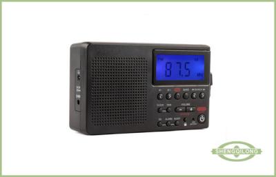 China Portable Multi Band Radios with PLL AM / FM / SW Tuner and Alarm Clock for sale