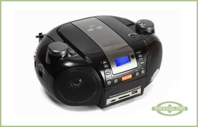 China Jugador portátil de la radio del DVD, multimedias estéreas Boombox con el puerto de USB/la ranura para la tarjeta SD en venta