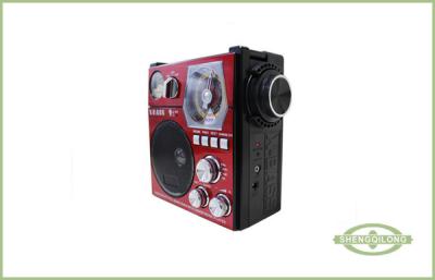 China Portable USB AM/FM Radio With Built in rechargeable battery for sale