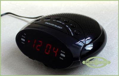 China Dual Alarm  Digital Clock Radio with PLL AM / FM Tuner, Snooze and Sleep Timer for sale