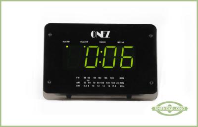 China Digital Clock Radio with Alarm, USB / SD Card , AM / FM and Large LED Display for sale