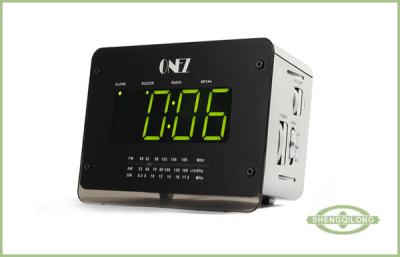 China AM / FM Tabletop Clock Radio With Alarm, 1.5