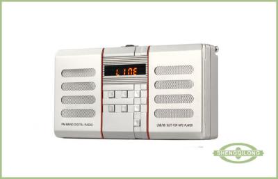 China LED Display Multi Band Radios with DC 5 V Power Supply and Rechargeable for sale