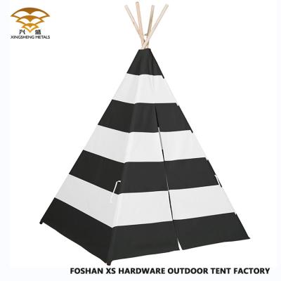 China Camping Equipment Kids Teepee Game Cartoon Cloth Style Removable Tent Kids for sale