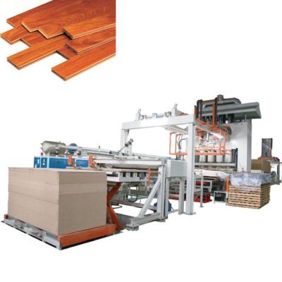 China Factory Laminating Melamine Flooring Hot Press Veneer Machine for sale