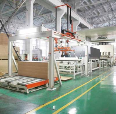 China HDF Flooring Laminate Production Press Laminate Flooring Machine For HDF Flooring Production Line for sale