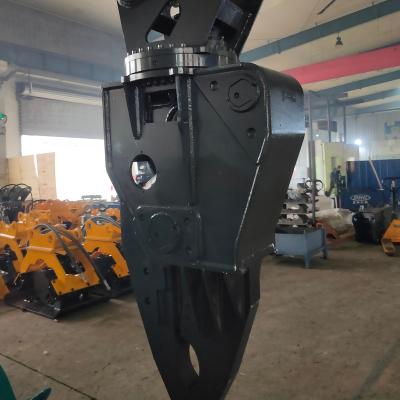 China Construction Machinery Excavator Car Dismantling Shear Excavator Ship Crushing Shears for sale