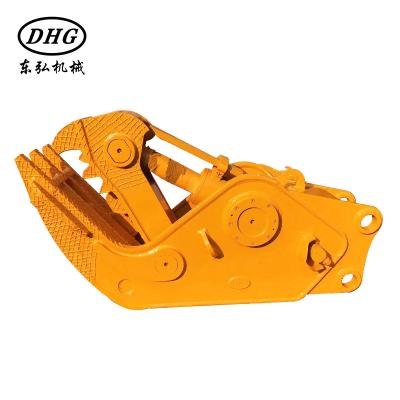 China Excavator Excavator Breaking Piler Hydraulic Demolition Chute Shear Concrete Crusher Pulverizer For Sale Bucket Crusher For Excavator for sale