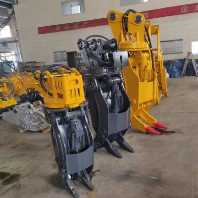 China Excavator Attachment Wood Attachment Wood Attachment For Excavator From 5 Ton To 32Ton for sale