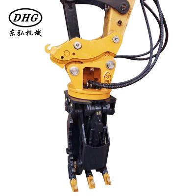 China Crawler Excavator Hydraulic Rotary Scrap Orange Peel Grapple for sale