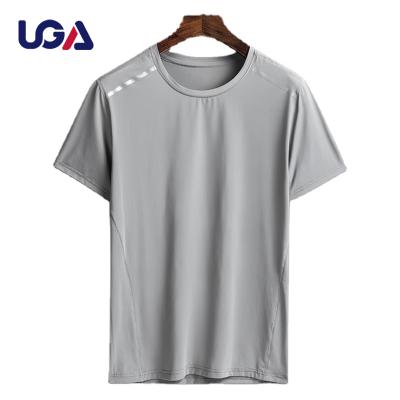 China Breathable high-quality goods using various sportswear men's short track shirt bulk whole sale plain shirts for thoughtful printing for sale