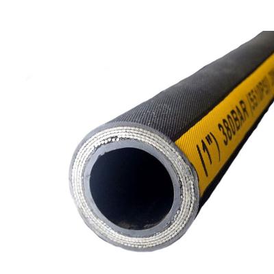 China Steel Wire Hose Assembly Synthetic Rubber Braided High Pressure Rubber Hydraulic Hose Customized By Customers for sale