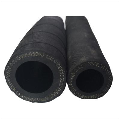 China Customizable Black Braided Cotton Reinforcement Construction Machinery Epdm Rubber Air Hose for sale