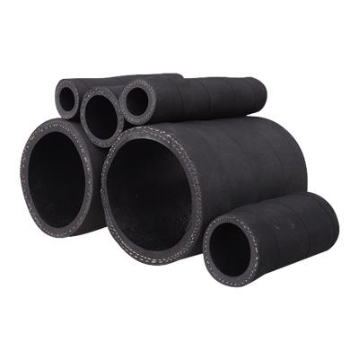 China Construction Machinery Low Pressure Blanket Smooth Fiber Braided Hose Air / Water Rubber Hose for sale