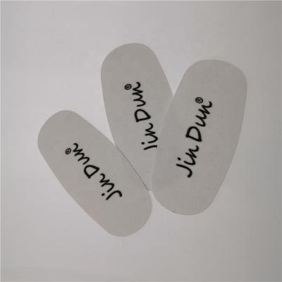 China Jindun Pedicure Sandpaper Foot File Polishing Disposable White Replaceable Stickers Nail Files for sale