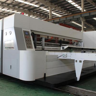 China PACKING COMPANY MODEL ZYKM II HIGH SPEED FULLY AUTOMATIC PRINTING NOTCHING WITH DIE CUTTING MACHINE for sale