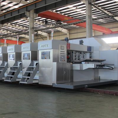 China Factory HIGH SPEED MODEL ZYKM IV (FIXED TYPE) FULLY AUTOMATIC PRINTING SLOTTING WITH CUTTING MACHINE for sale