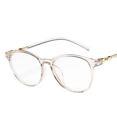 China For Reading Glasses Fashion Women Glasses Frame 2021 Men Glasses Frame Vintage Round Glass Clear Glasses Optical Eyeglasses Frame for sale