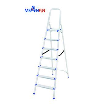 China 2020 Folding Ladders 2020 Aluminum Household EN131 ladder&folding ladder with 7 steps for sale