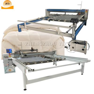 China Head Moved One Head Quilt Quilt Single Needle Sewing Machine Long Arm Automatic Quilting Sewing Machine for sale