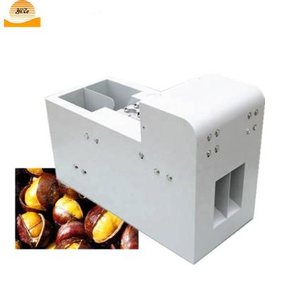 China snack factory chestnut cookie for mini chestnut opening cutting machine price for sale