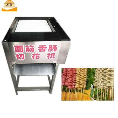 China Meat Processing Sausage Flower Cutter Engraver Machine Wheat Gluten Flower Making Machine for sale