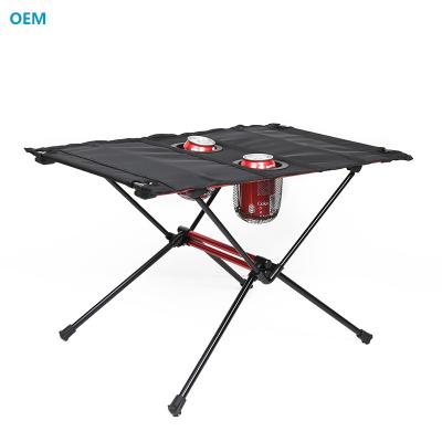 China Minimalist KONO folding tables outdoorcamping aluminum portable foldable tables for sale