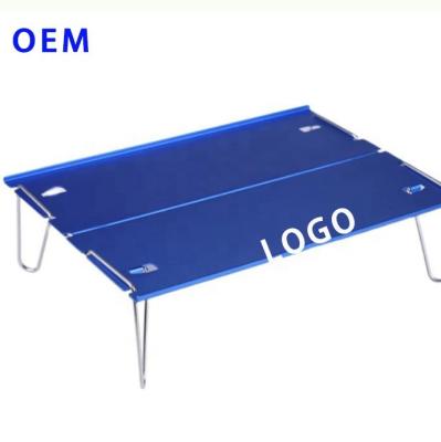 China Modern OEM ODM Sheet Metal Fabrication Customize Aluminum Oxide Desk Outdoor Portable Folding Aluminum Table for sale