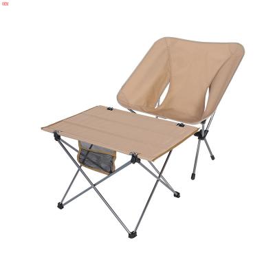 China Modern Outdoor Ultralight Foldable Camping Table And Chair for sale