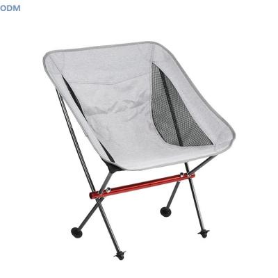 China Leisure Outdoor Travel Beach Minimalist Kono Camping Moon Portable Folding Fishing Chair for sale