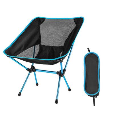 China Minimalist Outdoor Furniture Aluminum Lightweight Folding Chair Porting Metal Camping Foldable Beach Chair for sale