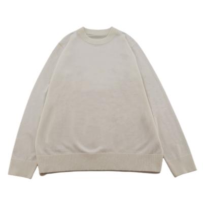 China Fleece Unisex Plain Men's Anti-Wrinkle Sweatshirt Crewneck White Sweatshirt Sweater for sale