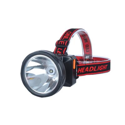 China Camping ABS Shell Rechargeable LED Headlamp High Power High Brightness Flashlight for sale